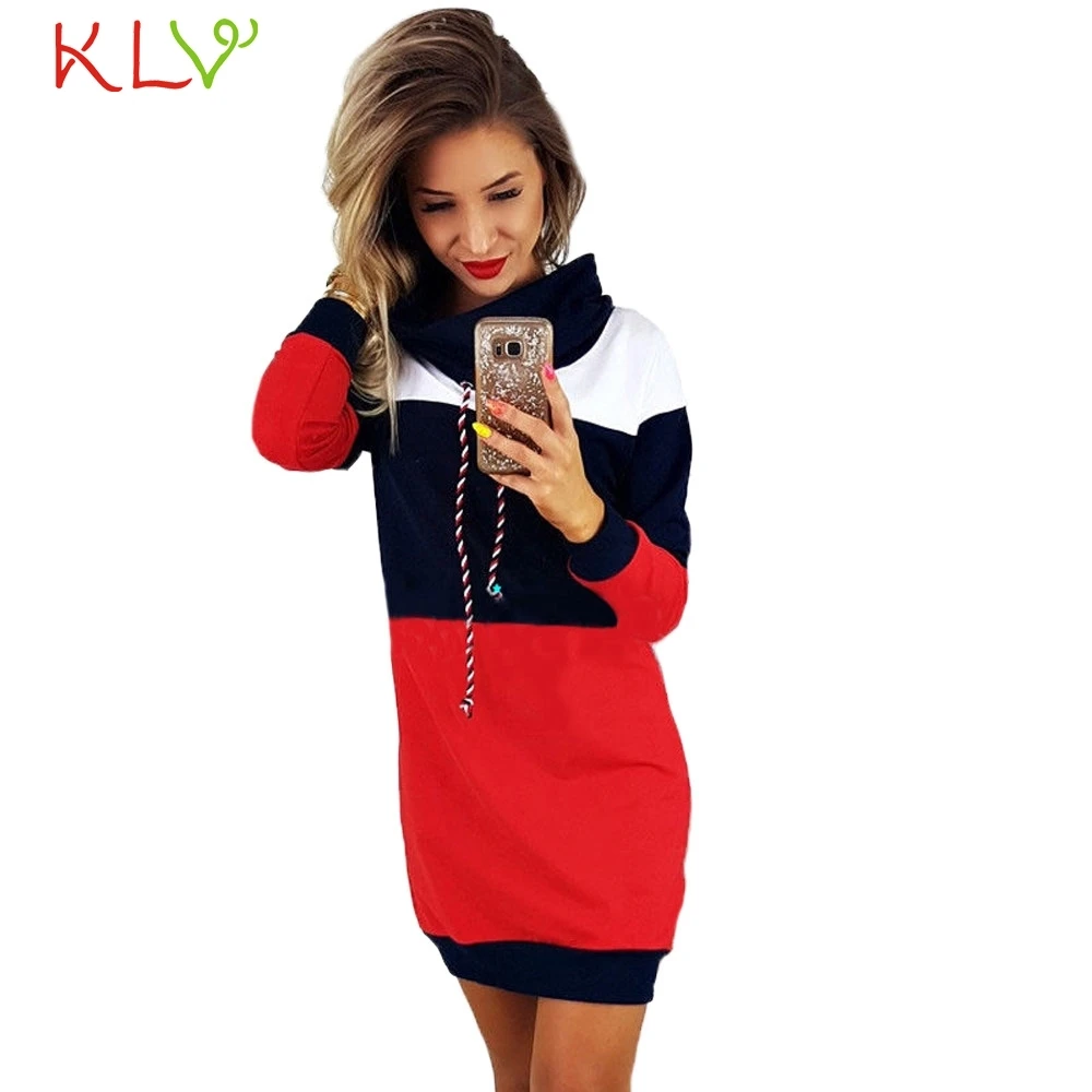 Dress Women Patchwork Sweater Long Sleeve Winter Dress Elegant Big Size For Evening Party Night Robe Femme Hiver 2018 18Nov29
Dress Women Patchwork Sweater Long Sleeve Winter Dress Elegant Big Size For Evening Party Night Robe Femme Hiver 2018 18Nov29