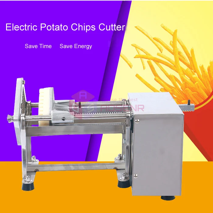 Commercial Electric Potato Chips French Fries Shred Bar Cutter Slicer Crispy Fry Maker Automatic Vegetable Fruit Cutting Machine
Commercial Electric Potato Chips French Fries Shred Bar Cutter Slicer Crispy Fry Maker Automatic Vegetable Fruit Cutting Machine