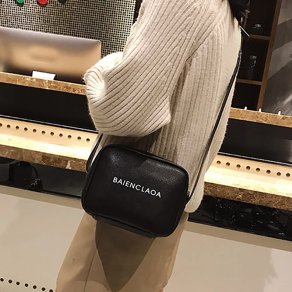 Women Shoulder Bag Fashion Trend Leather Letter Zipper Mini Square Bag Messenger Bag crossbody bags for women bolsa feminina @P
Women Shoulder Bag Fashion Trend Leather Letter Zipper Mini Square Bag Messenger Bag crossbody bags for women bolsa feminina @P