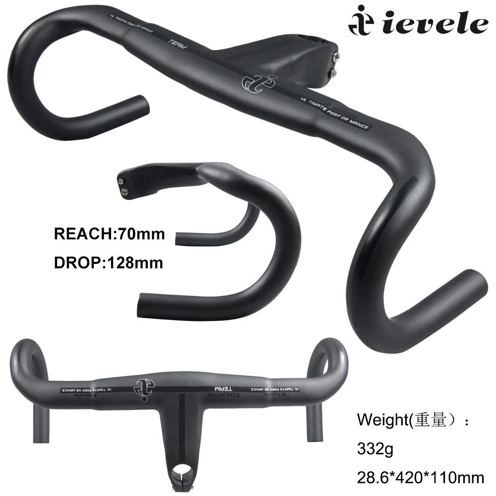 ievele Cycling Handlebar full Carbon Road Bike Handlebars Integrated Handlebar With Stem 28.6mm 31.8mm Carbon Road Handlebar
ievele Cycling Handlebar full Carbon Road Bike Handlebars Integrated Handlebar With Stem 28.6mm 31.8mm Carbon Road Handlebar