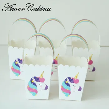 50pcs Unicorn Rainbow Small Fresh Candy Box Paper Gift Bag Wedding Wave Pattern Tote Bag Baby Bath Supplies Children Birthday
50pcs Unicorn Rainbow Small Fresh Candy Box Paper Gift Bag Wedding Wave Pattern Tote Bag Baby Bath Supplies Children Birthday
