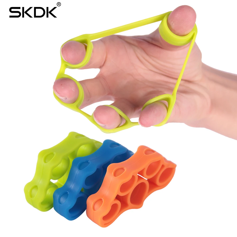 SKDK 1PC Finger Hand Grip Silicone Strength Trainer Ring Gripper 3kg-5kg Finger Expander Gym Fitness Training Power Hand Grips
SKDK 1PC Finger Hand Grip Silicone Strength Trainer Ring Gripper 3kg-5kg Finger Expander Gym Fitness Training Power Hand Grips