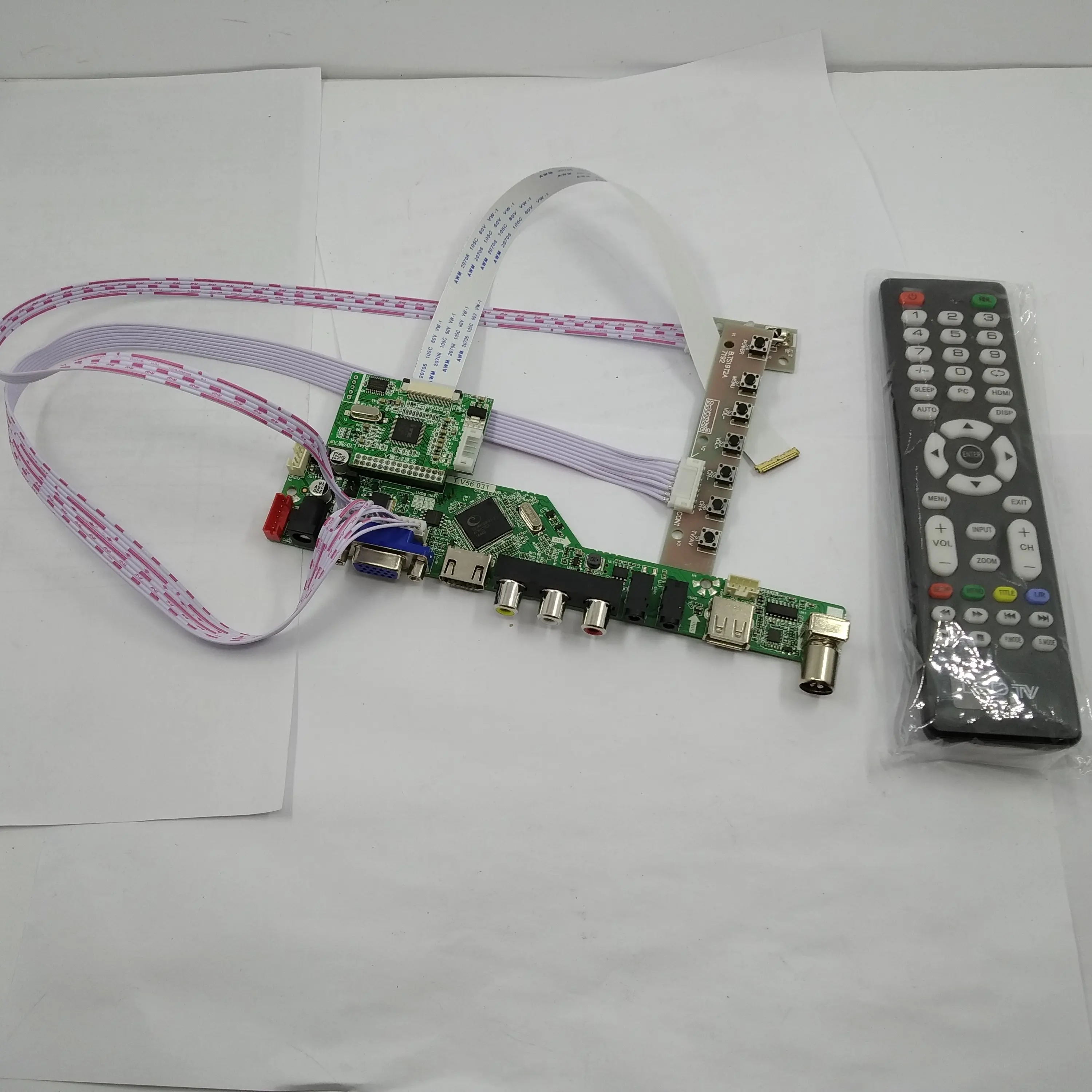 EDP TV LCD VGA adapter Audio USB 40pin Controller board LED For LP156WF7(SP)(S1) 1920*1080 FHD Panel HDMI 1080P Screen
EDP TV LCD VGA adapter Audio USB 40pin Controller board LED For LP156WF7(SP)(S1) 1920*1080 FHD Panel HDMI 1080P Screen