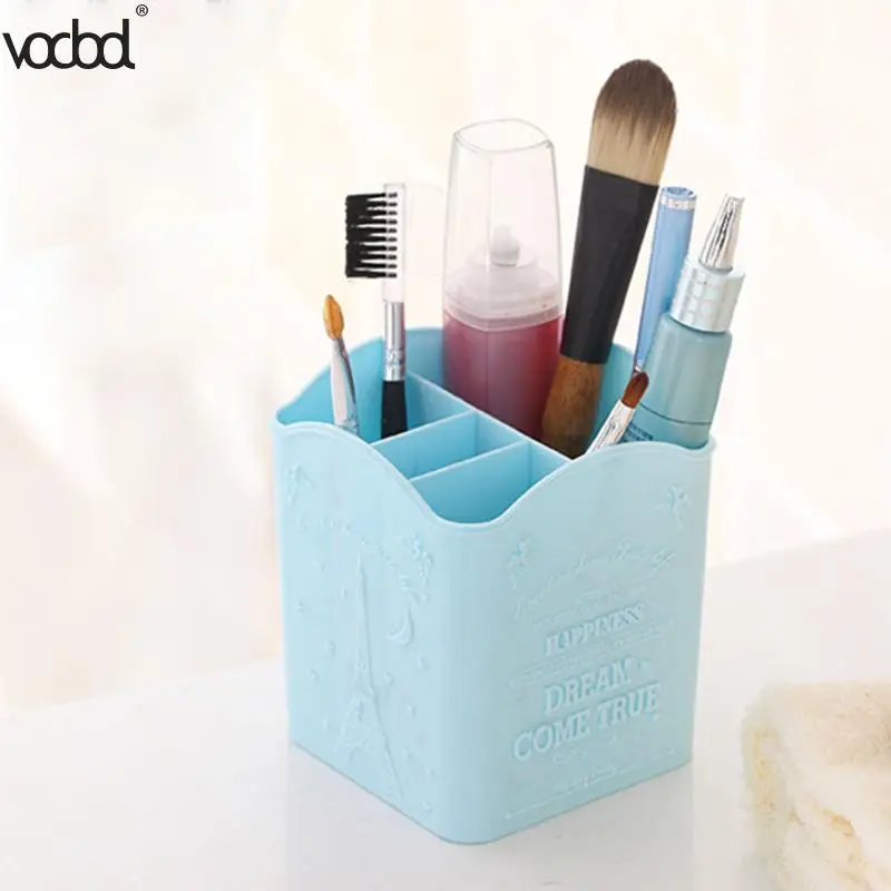 VODOOL 4 Grids Make Up Brush Desktop Storage Box Office Stationery Finishing Boxes Kitchen Tableware Storage Box Pen Holder
VODOOL 4 Grids Make Up Brush Desktop Storage Box Office Stationery Finishing Boxes Kitchen Tableware Storage Box Pen Holder