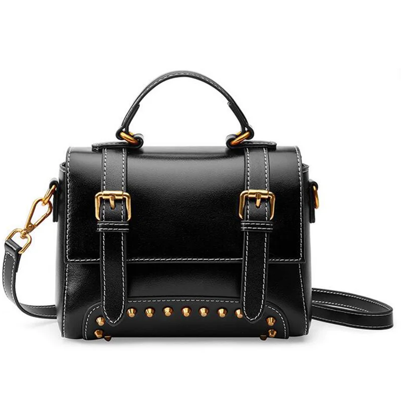 WILIAMGANU Rivet 2018 New Retro Small Genuine Leather Bags For Women Shoulder Messenger Bags Luxury Handbags Women Bags Designer
WILIAMGANU Rivet 2018 New Retro Small Genuine Leather Bags For Women Shoulder Messenger Bags Luxury Handbags Women Bags Designer