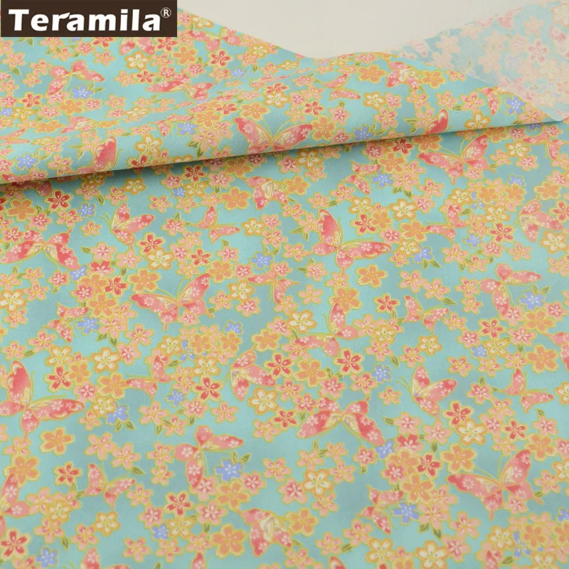 TERAMILA Blue and gold 100% Cotton Fabric Fat Quarter Home Textile Material Bed Sheet Patchwork CM Floral Design
TERAMILA Blue and gold 100% Cotton Fabric Fat Quarter Home Textile Material Bed Sheet Patchwork CM Floral Design