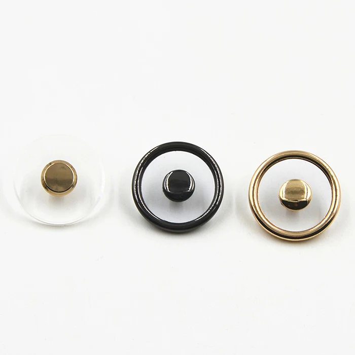 High grade transparent metal irons high-grade windbreaker coat coat decorative button
High grade transparent metal irons high-grade windbreaker coat coat decorative button