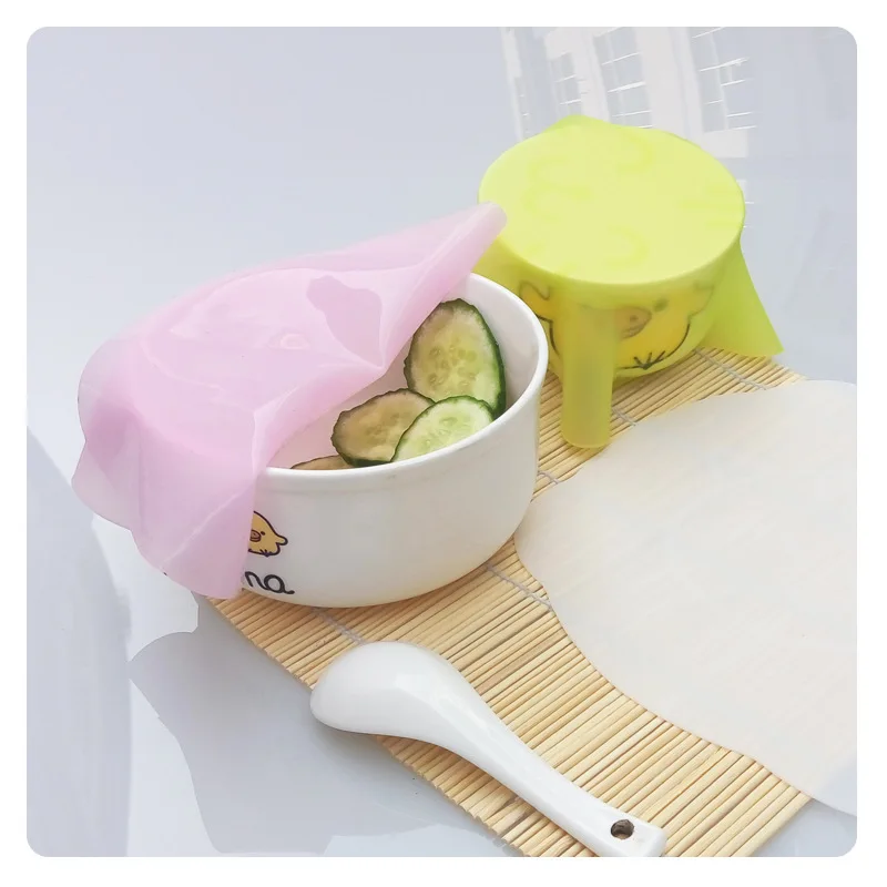 1PCS Multi-Functional Reusable Silicone Refrigerator Food Storage Cover Saran Wrap Cling Film
1PCS Multi-Functional Reusable Silicone Refrigerator Food Storage Cover Saran Wrap Cling Film