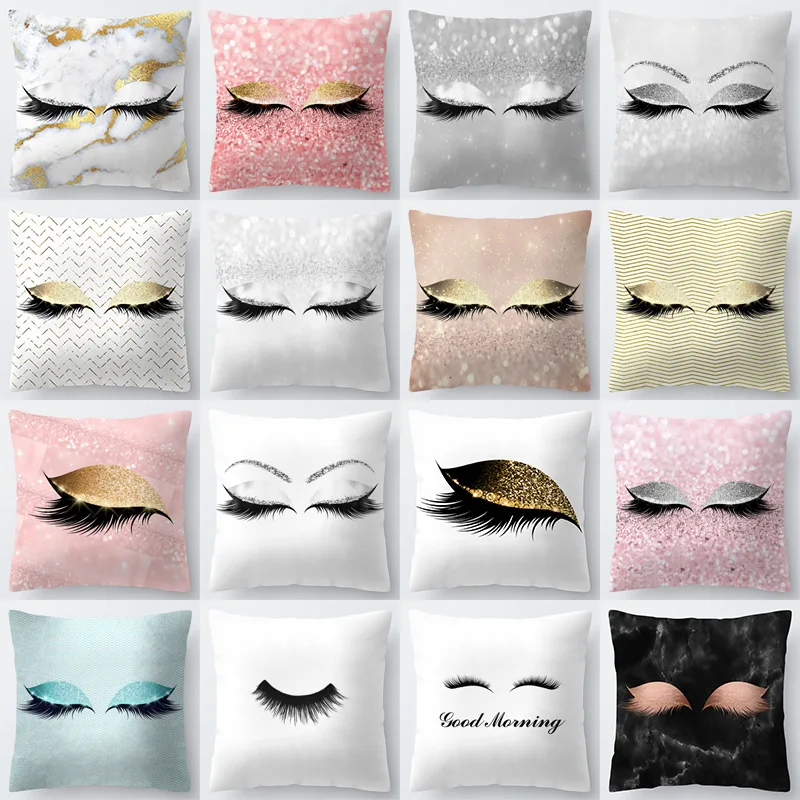 45*45 cm Pillow Cases Beautiful Eyes Print Eyelash Out Soft Velvet Solid Pillow Cover For Home Office Tool Decorative
45*45 cm Pillow Cases Beautiful Eyes Print Eyelash Out Soft Velvet Solid Pillow Cover For Home Office Tool Decorative