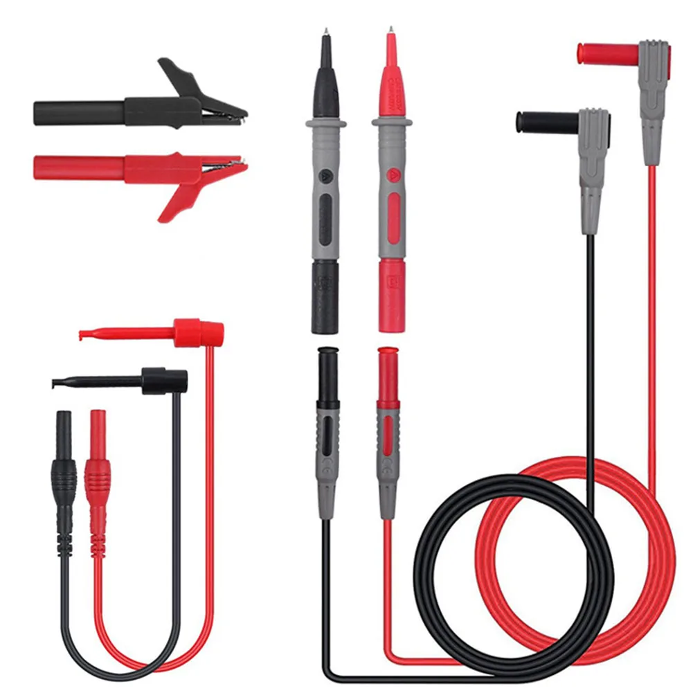 8pcs/set Alligator Clips Accessory Threaded Circuitry Diagnostic Laboratory Testing Electronic Professional Multimeter Extension
8pcs/set Alligator Clips Accessory Threaded Circuitry Diagnostic Laboratory Testing Electronic Professional Multimeter Extension
