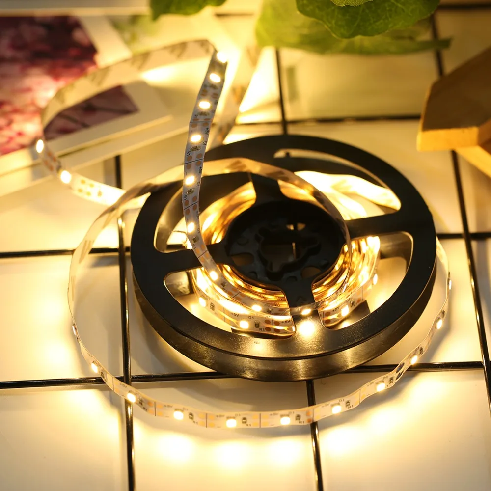 Under Cabinet Light Closet Home Lighting USB LED Strip lamp 2835SMD LED 1M 2M 3M HDTV LED TV Backlight Decoration
Under Cabinet Light Closet Home Lighting USB LED Strip lamp 2835SMD LED 1M 2M 3M HDTV LED TV Backlight Decoration
