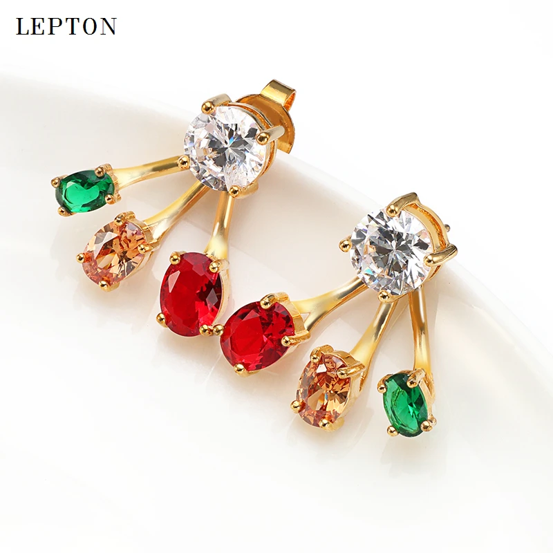 Hot Candy Colored Glass Earrings Ear Gold & silvery Color Plated Clare Zircon Earings Earring Stud Earrings For Women Jewelry
Hot Candy Colored Glass Earrings Ear Gold & silvery Color Plated Clare Zircon Earings Earring Stud Earrings For Women Jewelry