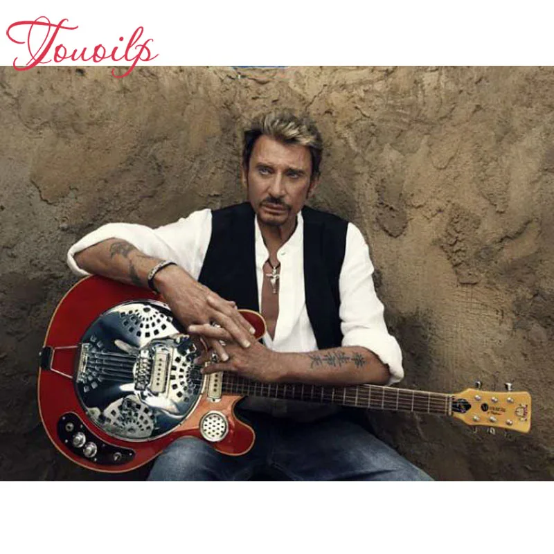 TOUOILP 5D DIY Diamond Painting Full Square/Round Drill "johnny hallyday" 3D Embroidery Cross Stitch Mosaic Home Decor
TOUOILP 5D DIY Diamond Painting Full Square/Round Drill "johnny hallyday" 3D Embroidery Cross Stitch Mosaic Home Decor