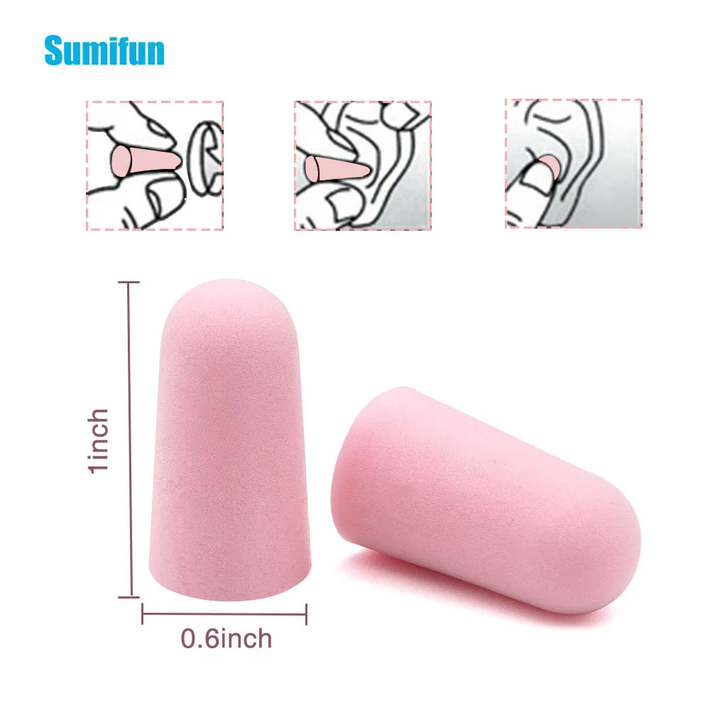 10pcs anti-noise earplug soundproof ear protection Earplugs noise reduction Soft Foam Mute sleeping ear plug Health Care D1749
10pcs anti-noise earplug soundproof ear protection Earplugs noise reduction Soft Foam Mute sleeping ear plug Health Care D1749