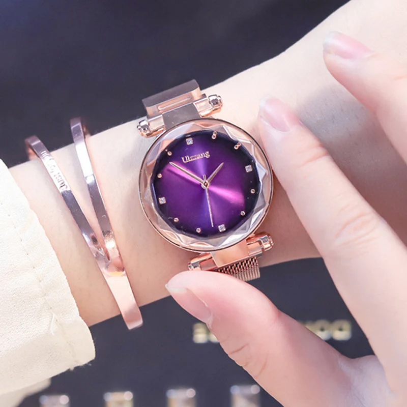 Luxury Women Magnetic Watch Ladies Starry Sky Female Clock Fashion Bracelet Quartz Wristwatches Relogio Feminino Zegarek Damski
Luxury Women Magnetic Watch Ladies Starry Sky Female Clock Fashion Bracelet Quartz Wristwatches Relogio Feminino Zegarek Damski