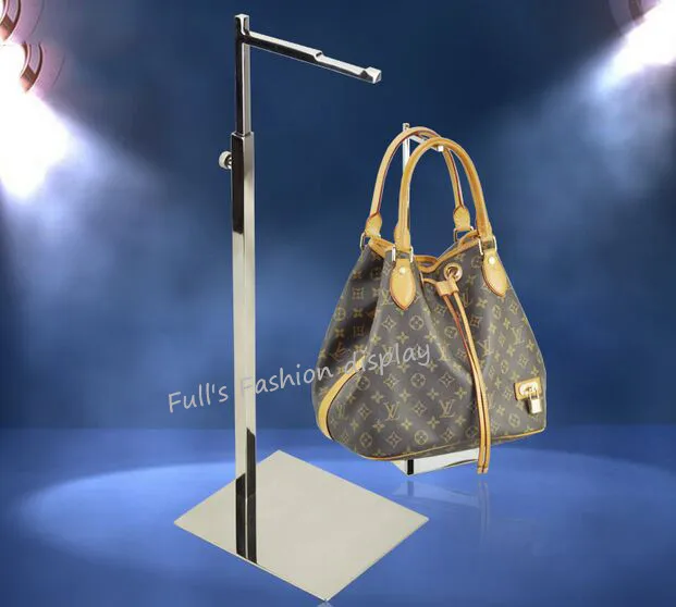 New style 7-shape mirror stainless steel women bag display rack Tie/silk scarf/purse/wig/handbag display stand holder rack
New style 7-shape mirror stainless steel women bag display rack Tie/silk scarf/purse/wig/handbag display stand holder rack