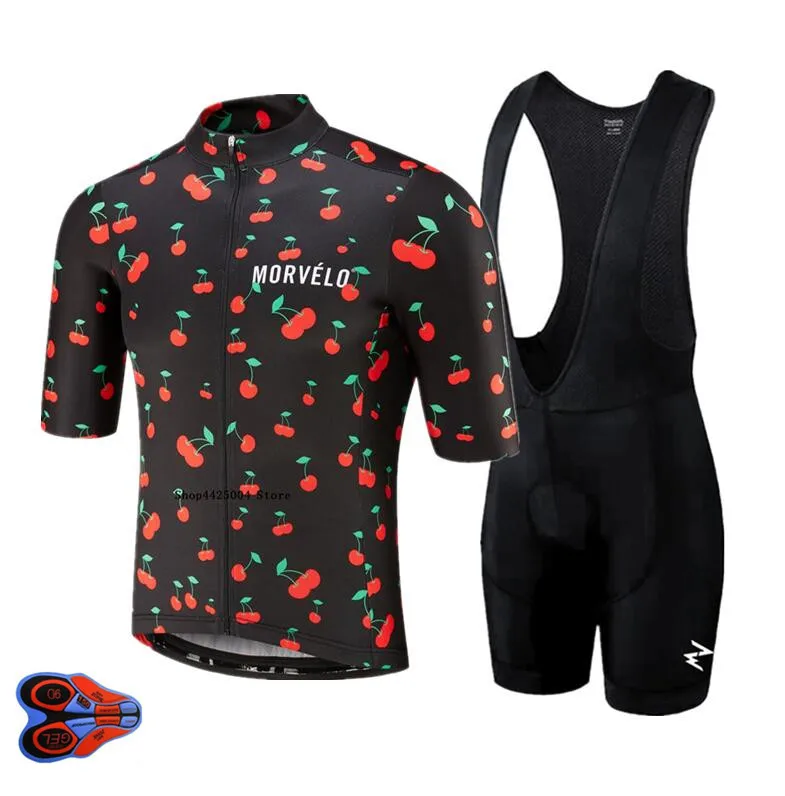 Комплект быстросохнущей одежды для велоспорта morvelo красный комплект горного