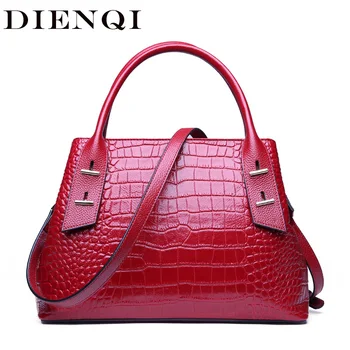 New Bag 2019 Cowhide Alligator Genuine Leather Handbags Luxury Women Shoulder Bags Designer Fashion Ladies Large Handbags bolsos
New Bag 2019 Cowhide Alligator Genuine Leather Handbags Luxury Women Shoulder Bags Designer Fashion Ladies Large Handbags bolsos