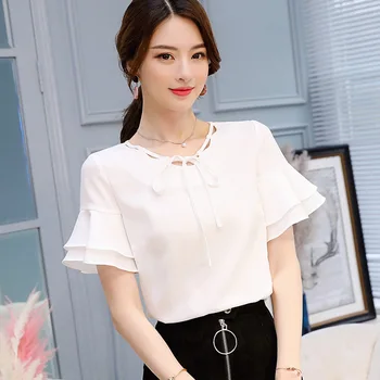 Plus Size Real Sale Up Blouses 2018 Slim Fit Female Pure Color Flare Sleeve Shirts Bodycon Womens Tops Sexy Sprint Clothing
Plus Size Real Sale Up Blouses 2018 Slim Fit Female Pure Color Flare Sleeve Shirts Bodycon Womens Tops Sexy Sprint Clothing