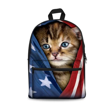 THIKIN American Animal Style Zipper Backpack Bags for Teenage Girls Boys Canvas Bagpack Children Kids School Bookbags Mochila
THIKIN American Animal Style Zipper Backpack Bags for Teenage Girls Boys Canvas Bagpack Children Kids School Bookbags Mochila