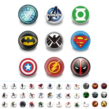 18pcs Avengers Figures&Logo Cartoon Pins Printed Badges Round Brooch 3.0cm Buttons Clothes/Bags Accessory Kid Gift Party Supply
18pcs Avengers Figures&Logo Cartoon Pins Printed Badges Round Brooch 3.0cm Buttons Clothes/Bags Accessory Kid Gift Party Supply