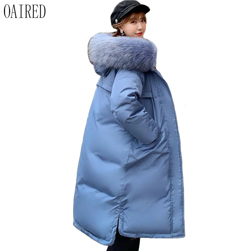 Women Coat Jacket Winter 2019 New Winter Women Parka Long Slim Large Fur Collar Thickening Warm Wadded Jacket Female Coats Black
Women Coat Jacket Winter 2019 New Winter Women Parka Long Slim Large Fur Collar Thickening Warm Wadded Jacket Female Coats Black