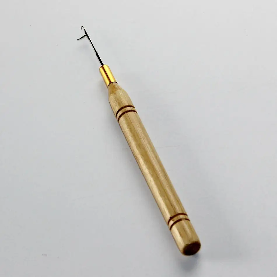 1pc Wooden Handle Pulling Needle Hook Loop Threader Micro Rings Accessiores For Tubes Beads Cold Fusion Hair
1pc Wooden Handle Pulling Needle Hook Loop Threader Micro Rings Accessiores For Tubes Beads Cold Fusion Hair
