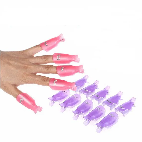 10 Pcs/lot Acrylic Reusable Gel Nail Polish Remover Wrap Nail Art Soak Off Nail Polish Remover Cleaner Clip Cap Gel Remover Tool
10 Pcs/lot Acrylic Reusable Gel Nail Polish Remover Wrap Nail Art Soak Off Nail Polish Remover Cleaner Clip Cap Gel Remover Tool