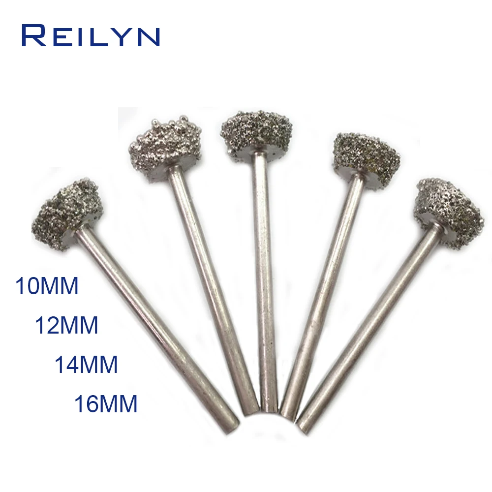 12pc coarse grade rough grit 3mm Emergy diamond abrasive bits peeling needle E 10MM/12MM/14MM/16MM Shank 2.35mm
12pc coarse grade rough grit 3mm Emergy diamond abrasive bits peeling needle E 10MM/12MM/14MM/16MM Shank 2.35mm