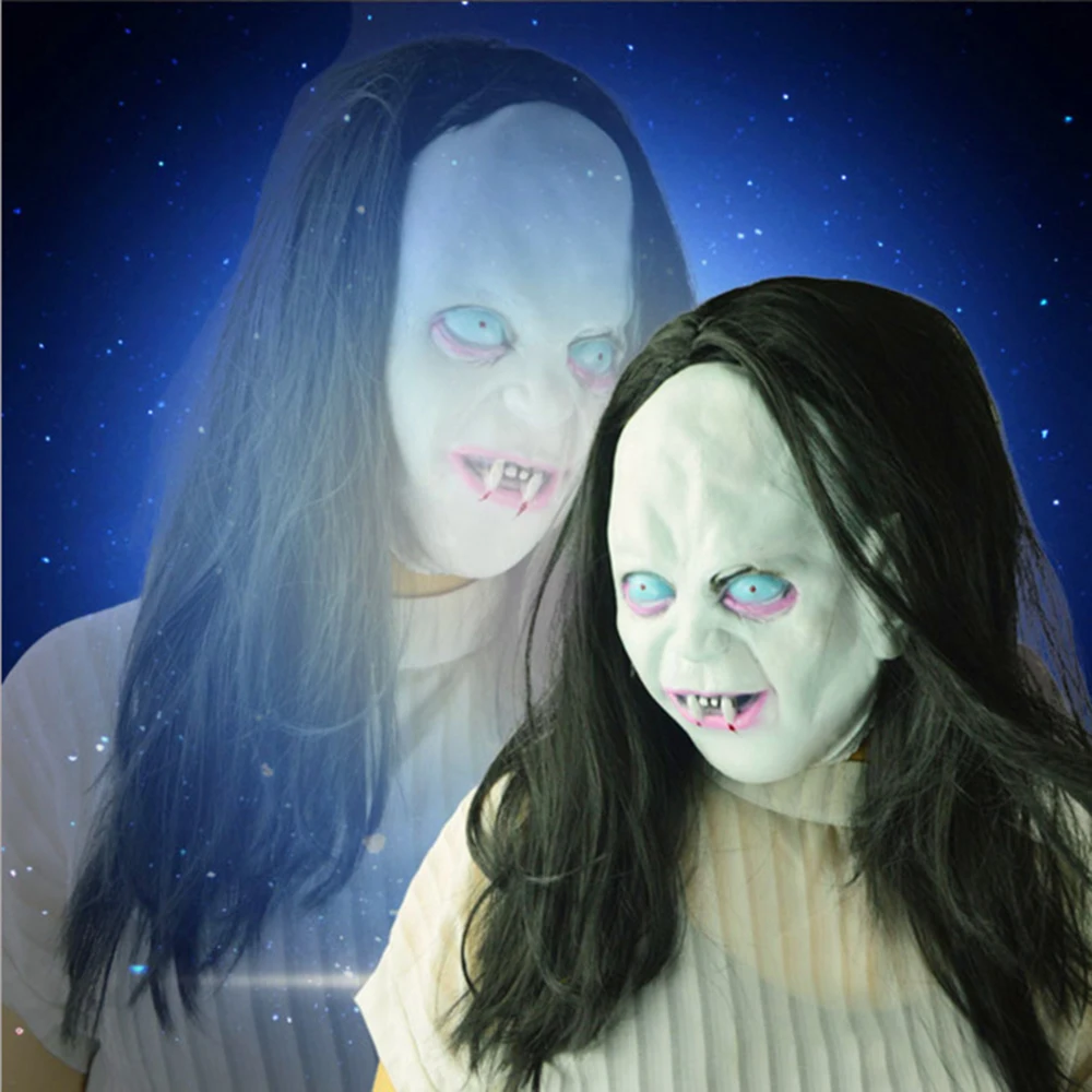 Halloween Horror Mask Curse Ghost Mask Horror Set Head Mask Brunette Zombie Mask Party Holiday DIY Decorations
Halloween Horror Mask Curse Ghost Mask Horror Set Head Mask Brunette Zombie Mask Party Holiday DIY Decorations