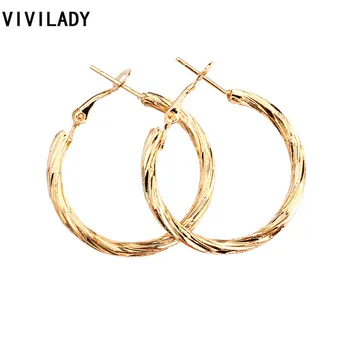 VIVILADY Trendy 12 pairs/lot Pattern Groove Round Hoop Earrings Fashion Women Cute Jewelry Wholesale Prices For Retailers Bijoux
VIVILADY Trendy 12 pairs/lot Pattern Groove Round Hoop Earrings Fashion Women Cute Jewelry Wholesale Prices For Retailers Bijoux