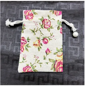 Rose Pattern Linen Jewelry Gift Pouch 7x9cm 9x12cm 10x15cm pack of 50 Birthday Wedding Party Candy Drawstring Bag Packaging Sack
Rose Pattern Linen Jewelry Gift Pouch 7x9cm 9x12cm 10x15cm pack of 50 Birthday Wedding Party Candy Drawstring Bag Packaging Sack
