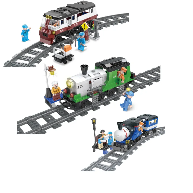 New Train Station Wheels Tracks Rails Sets Building Blocks Compatible Legoings City Bricks Models Toys For Children Gifts
New Train Station Wheels Tracks Rails Sets Building Blocks Compatible Legoings City Bricks Models Toys For Children Gifts