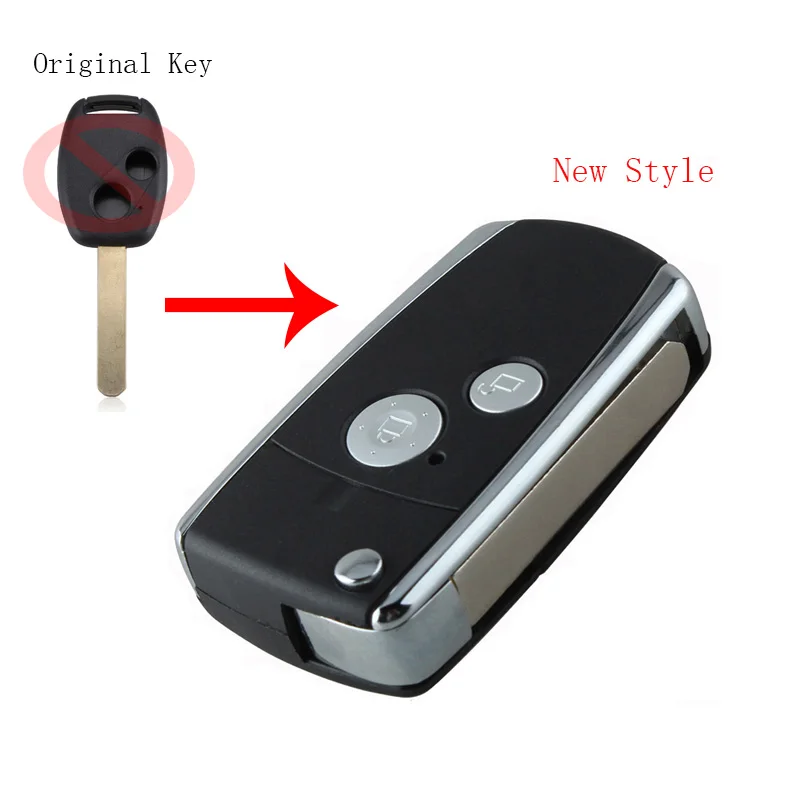 Modified 2 Buttons Remote Black Flip Key Shell For Honda CIVIC CRV JAZZ ACCORD ODYSSEY New Car style
Modified 2 Buttons Remote Black Flip Key Shell For Honda CIVIC CRV JAZZ ACCORD ODYSSEY New Car style