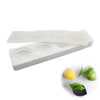 Baycheer 4 Cavity Lemon Shape Silicone Molds Baking Tools For Cakes Mousse Dessert
Baycheer 4 Cavity Lemon Shape Silicone Molds Baking Tools For Cakes Mousse Dessert