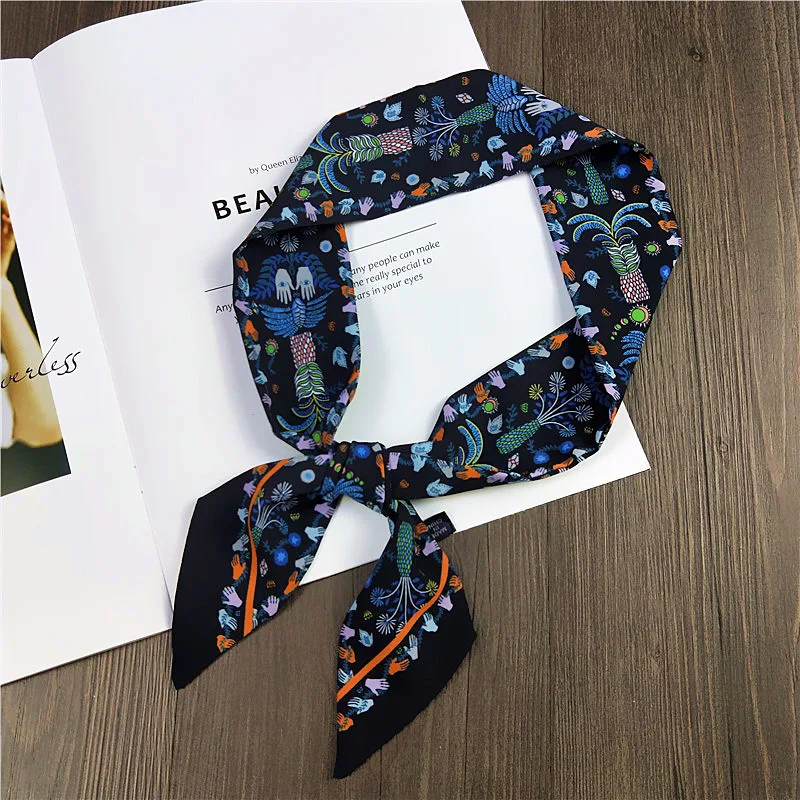 New Multi-Function Printing Small Scarf Tied Bag Handle Decorative Ribbon Lady Hair Neck Headscarves Office Women Handkerchief
New Multi-Function Printing Small Scarf Tied Bag Handle Decorative Ribbon Lady Hair Neck Headscarves Office Women Handkerchief