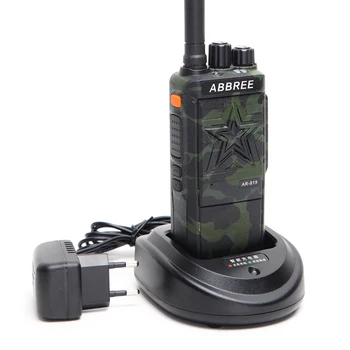ABBREE AR-819 10W Powerful No magnetic Loudspeaker 16CH 3000Mah 10KM Long Range Walkie Talkie Hunting Ham CB Radio HF Transceive
ABBREE AR-819 10W Powerful No magnetic Loudspeaker 16CH 3000Mah 10KM Long Range Walkie Talkie Hunting Ham CB Radio HF Transceive