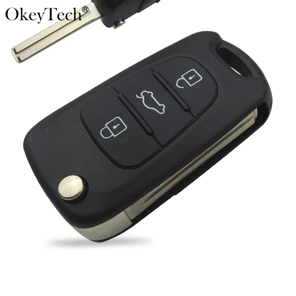 Okeytech 3 Button Replacement Car Remote Flip Key Shell For Hyundai Avante I30 IX35 For Kia K2 K5 Sorento Sportage Folding Key
Okeytech 3 Button Replacement Car Remote Flip Key Shell For Hyundai Avante I30 IX35 For Kia K2 K5 Sorento Sportage Folding Key