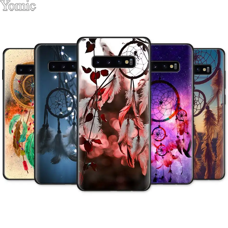 The dream catcher mandala Black Silicone Case for Samsung Galaxy S10e S10 S8 S9 Plus S7 A40 A50 A70 Note 8 9 Soft Case Cover
The dream catcher mandala Black Silicone Case for Samsung Galaxy S10e S10 S8 S9 Plus S7 A40 A50 A70 Note 8 9 Soft Case Cover