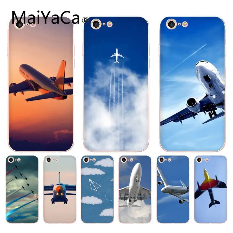 MaiYaCa For iphone 7 6 X Case Air Plane Transparent Cover Case Case for iPhone 8 7 6 6S Plus X XS XR 4S Mobile Phone Cover
MaiYaCa For iphone 7 6 X Case Air Plane Transparent Cover Case Case for iPhone 8 7 6 6S Plus X XS XR 4S Mobile Phone Cover