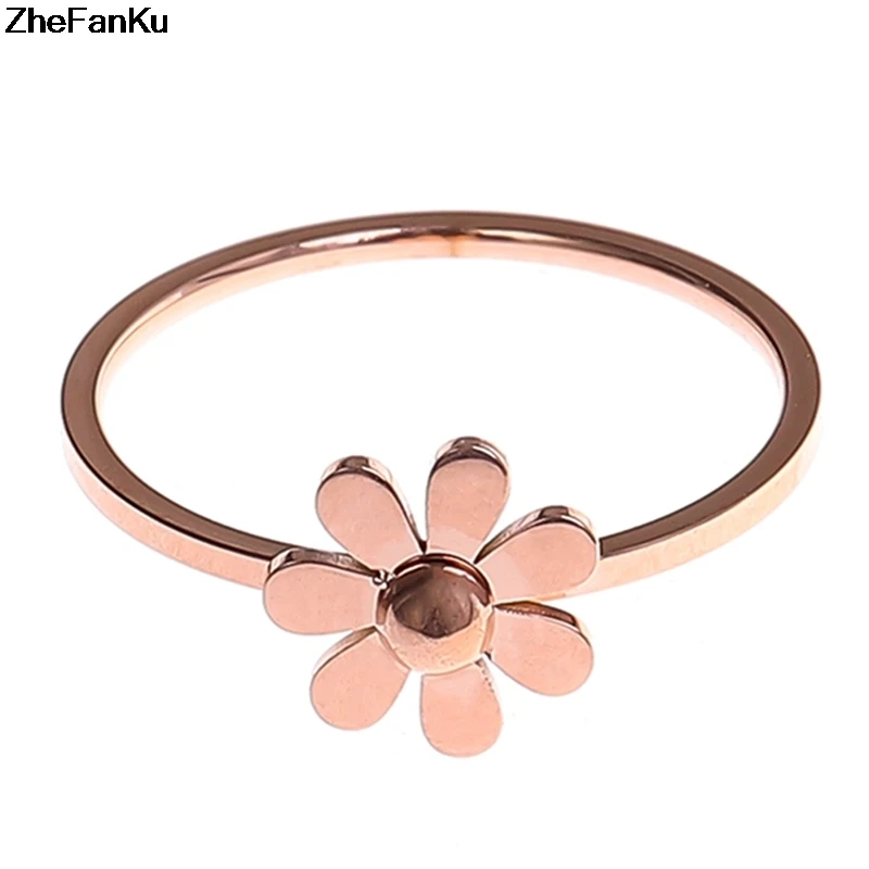 2019 New Fashion Camellia Design Titanium steel Rings Beautiful Daisy For Lover Present Gift Crystal Jewelry Rings Free Shipping
2019 New Fashion Camellia Design Titanium steel Rings Beautiful Daisy For Lover Present Gift Crystal Jewelry Rings Free Shipping