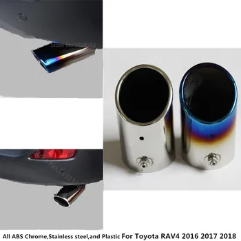 car Styling cover muffler exterior end pipe outlet stainless steel exhaust tip tail 1pcs For Toyota RAV4 2016 2017 2018 1pcs
car Styling cover muffler exterior end pipe outlet stainless steel exhaust tip tail 1pcs For Toyota RAV4 2016 2017 2018 1pcs