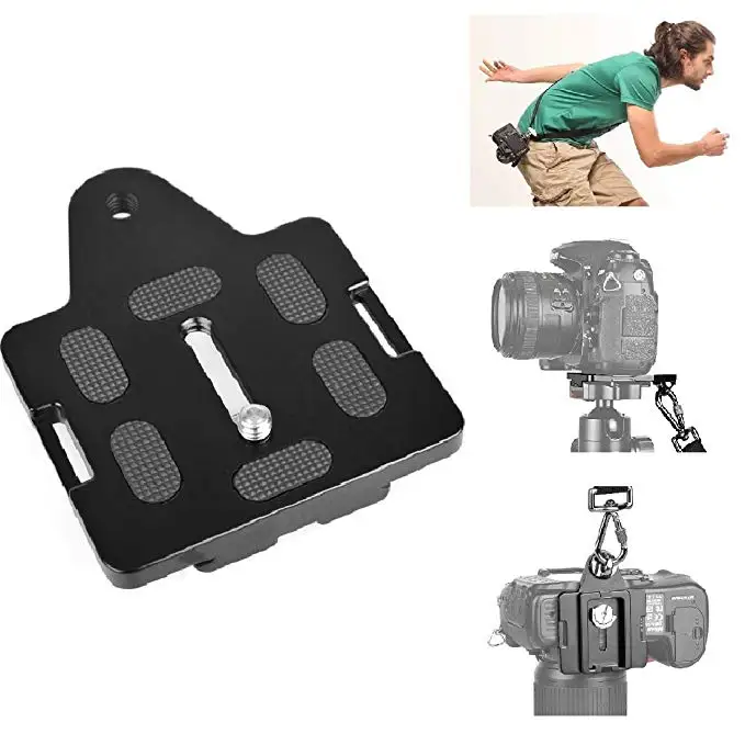 Fomito Arca-Type Quick Release Plate Connecting Camera Wrist Belt Strap for Camera Dolly/Crane/Stabilizer/Tripod/Monopod
Fomito Arca-Type Quick Release Plate Connecting Camera Wrist Belt Strap for Camera Dolly/Crane/Stabilizer/Tripod/Monopod