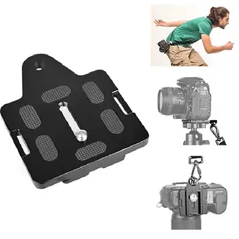 Fomito Arca-Type Quick Release Plate Connecting Camera Wrist Belt Strap for Camera Dolly/Crane/Stabilizer/Tripod/Monopod
Fomito Arca-Type Quick Release Plate Connecting Camera Wrist Belt Strap for Camera Dolly/Crane/Stabilizer/Tripod/Monopod