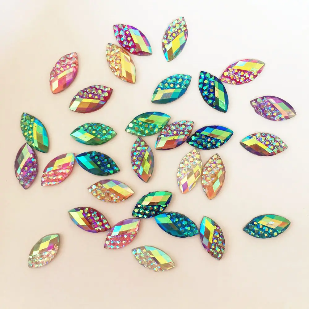 H0T 120pcs 12mm resin heart Rhinestone Flatback wedding accessories DIY crafts