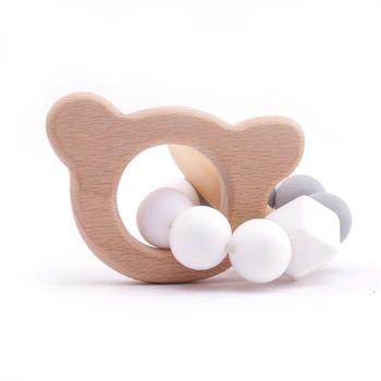 1PC Wooden Baby Bracelet Animal Shaped Jewelry Organic Food Grade Silicone Hexagona Beads Baby Rattle Stroller Accessories Toys
1PC Wooden Baby Bracelet Animal Shaped Jewelry Organic Food Grade Silicone Hexagona Beads Baby Rattle Stroller Accessories Toys
