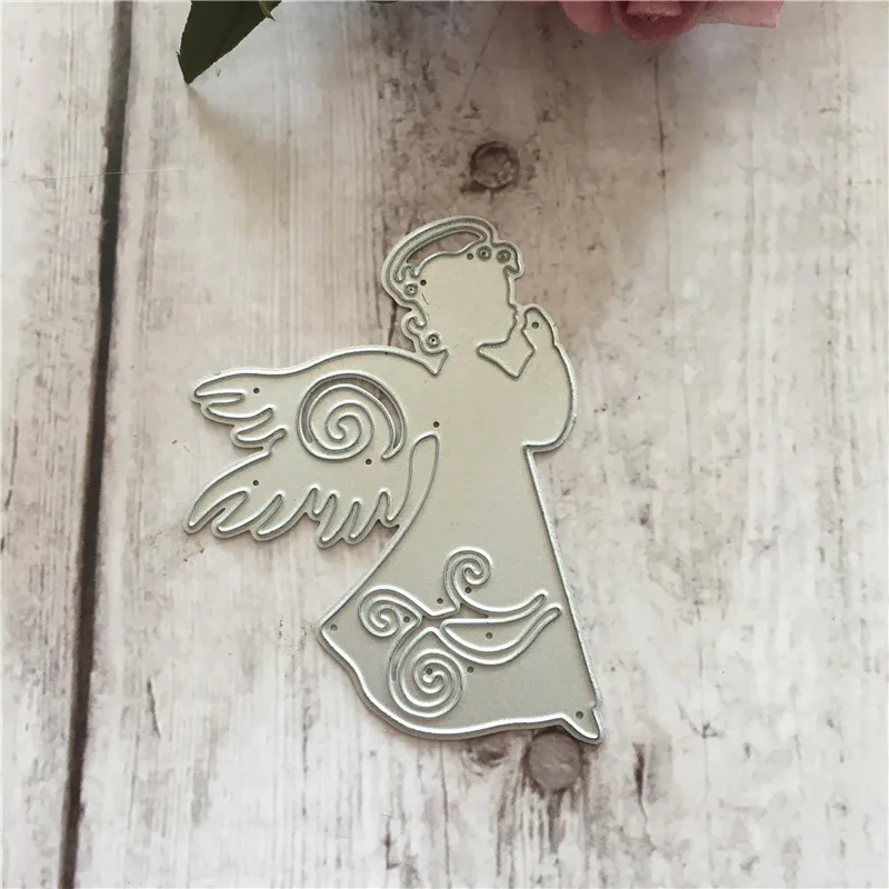 Hot Sale Angel Metal Cutting Dies Embossing Stencils Crafts fustelle metalliche for DIY Scrapbooking Decorative die 76x56mm
Hot Sale Angel Metal Cutting Dies Embossing Stencils Crafts fustelle metalliche for DIY Scrapbooking Decorative die 76x56mm