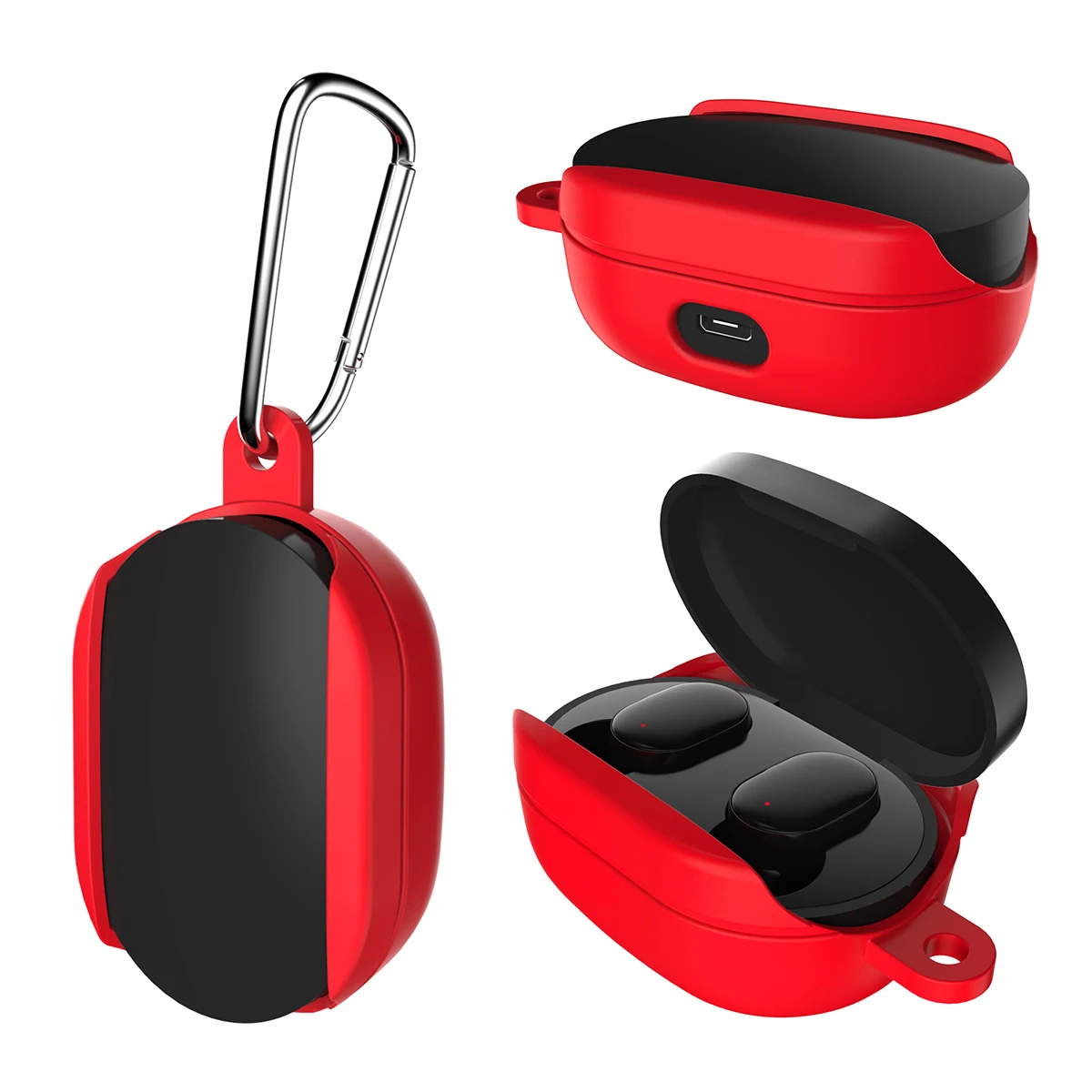 New Anti-shock Flexible Silicone Cover Comprehensive Protective Case for Xiaomi Redmi Airdots TWS Bluetooth Earphone Accessories
New Anti-shock Flexible Silicone Cover Comprehensive Protective Case for Xiaomi Redmi Airdots TWS Bluetooth Earphone Accessories