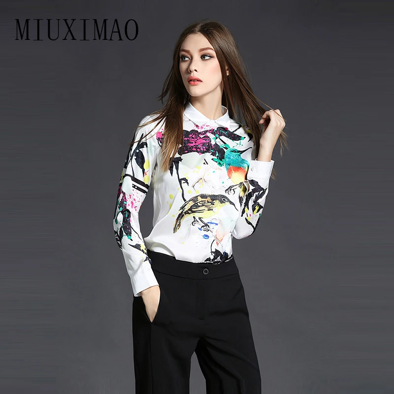 High Quality 2018 Latest Fashion New Arrival Tops Turn-down Collar Full Sleeve Animal Print Shirt Fashion Casual Blouse Women
High Quality 2018 Latest Fashion New Arrival Tops Turn-down Collar Full Sleeve Animal Print Shirt Fashion Casual Blouse Women