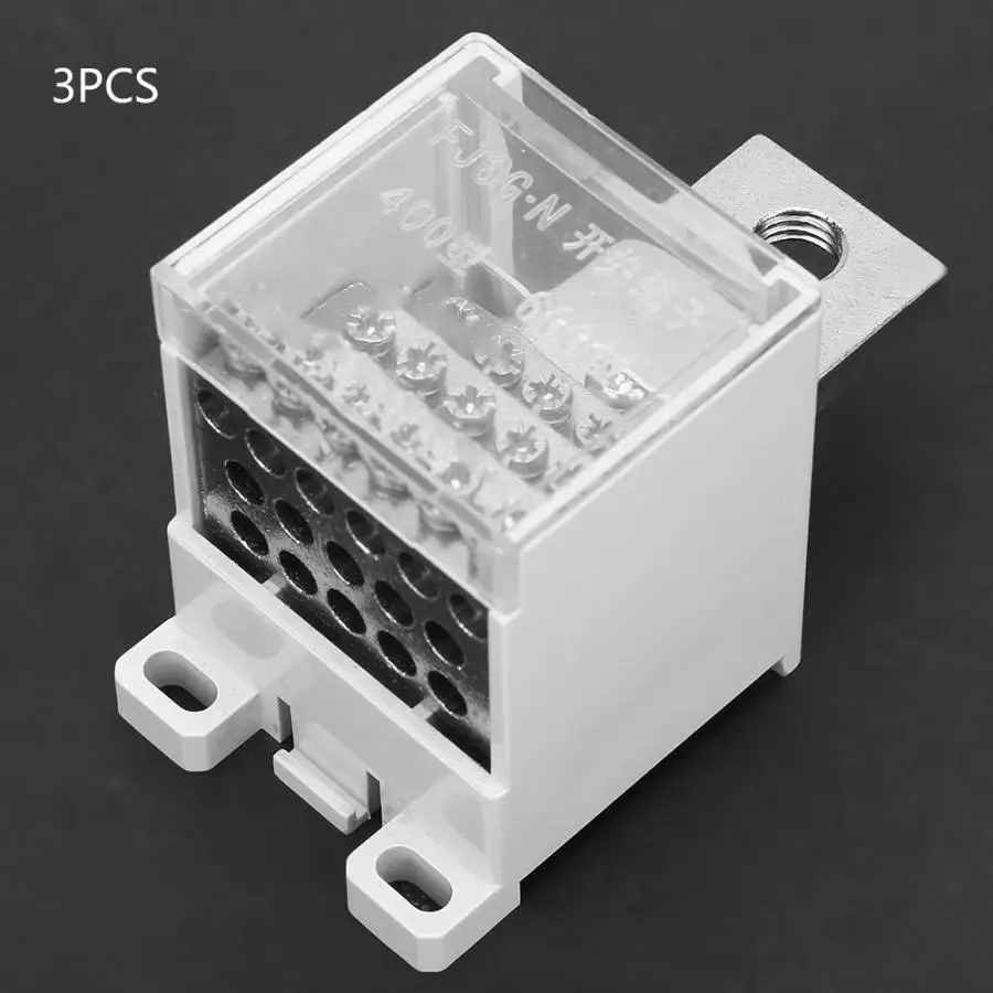 Connector Block Terminals For Battery 3pcs 25-70mm² 1 To 16 1.5-10mm² Branches Circuit Breaker Mounting Terminal Block
Connector Block Terminals For Battery 3pcs 25-70mm² 1 To 16 1.5-10mm² Branches Circuit Breaker Mounting Terminal Block